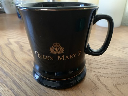 Black and gold ceramic - ceramic, mug