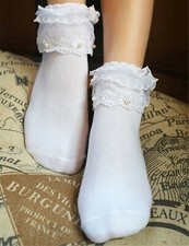 Women girl retro white fancy - women,