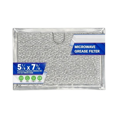 Silver aluminum filter screen - silver,