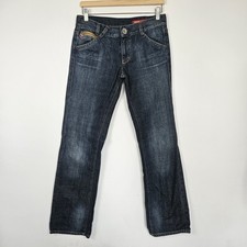 Miss Sixty Big Ty Low Rise Jeans Women's Size W30 L34 Y2K Kick Flare Vintage