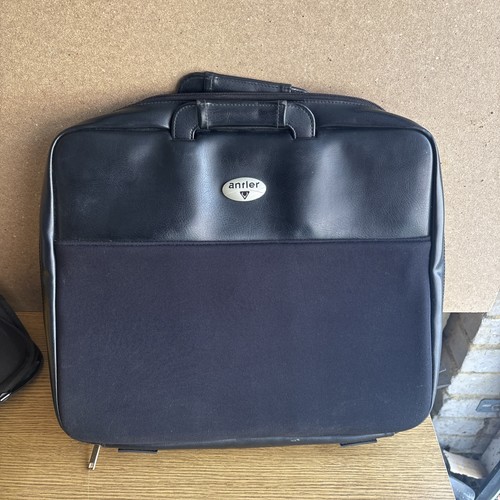 Antler half leather black - leather,