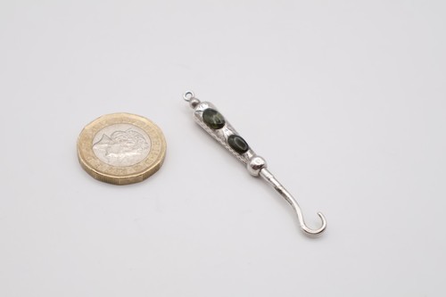 Antique sterling silver agate - sterling,