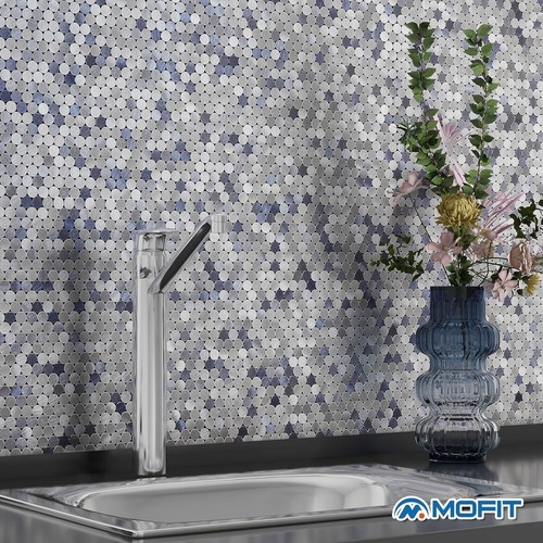 Self adhesive mosaic - self, wall