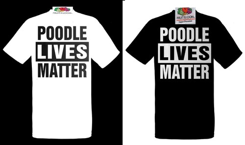 Poodle dog shirt lives - dog, t