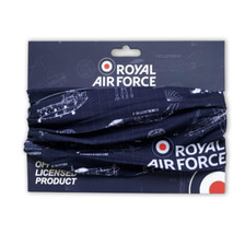 RAF snood navy planes scarf