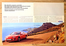 NISSAN 300ZX 300 ZX 1990s - FRAMEABLE COLLECTIBLE ORIGINAL CLASSIC CAR ADVERT