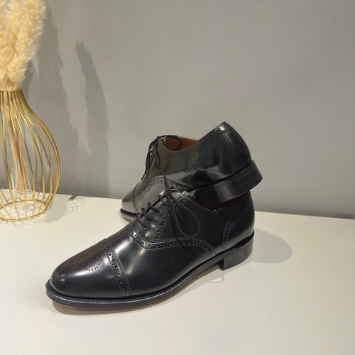 Barker shine black calf - barker, hi-shine