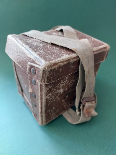 Ww2 raf leather equipment box - ww2,