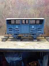 3.5 inch gauge Scratch built  GWR Cattle Wagon