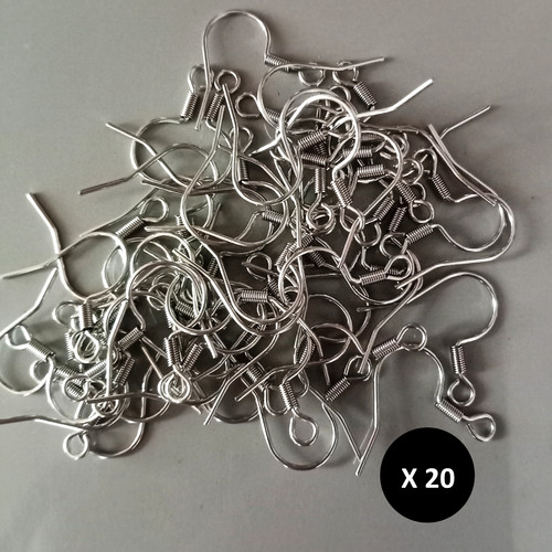 Surgical silver hooks for