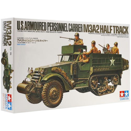 Tamiya m3a2 half track apc - half,