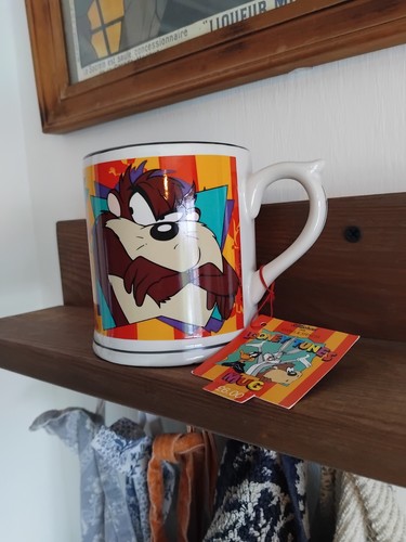 Retro warner bros mug - warner,
