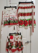 Vintage Christmas aprons
