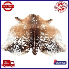 NEW LARGE BROWN & WHITE SPOTED