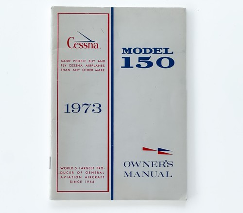Cessna model 150 original - cessna, 1973