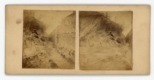 Stereoview stereoscope card - stereoview,