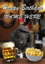 Great Dane Puppy Dog Pint