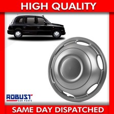 FOR LONDON TAXI BLACK CAB LTI TX1 TX2 TX4 SILVER WHEEL TRIMS HUB COVERS CAPS 16"