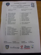 05/09/2015 Colour Teamsheet