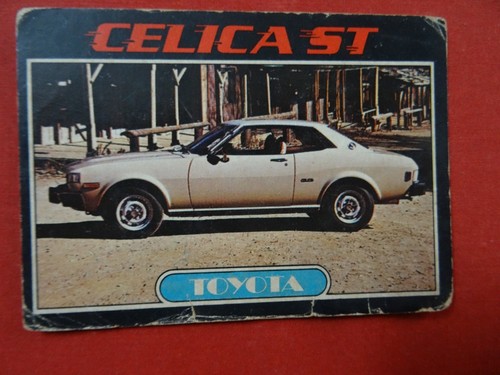Toyota celica 1976 - , topps