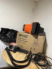 AIVOLT 2500W Garden Shredder, Electric Wood Chipper, Crush up to 45mm, 3600rpm