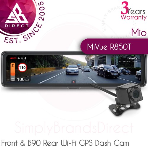 Mio mivue r850t front and - front, b90