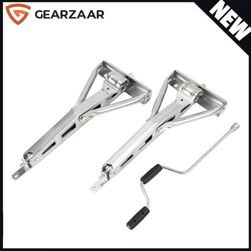 Trailer steadies jack - steadies, leg