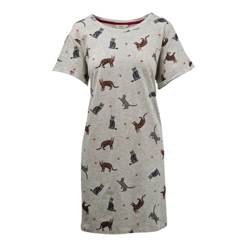 Cat print cotton - m&s,