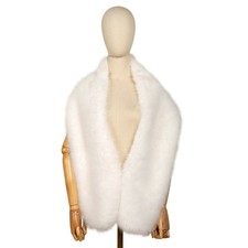 Women faux fur cape shawl - women's,