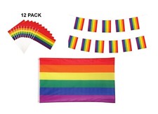 Rainbow Pride Flag , Car
