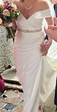 Sohphia Tolli 'Emma' Ivory Wedding Dress Size 12.  Excellent condition