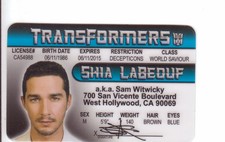 Shia LaBeouf Transformers SAM