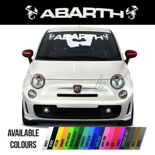 Sticker for fiat abarth front - for,