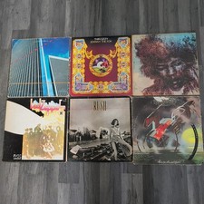 6 x CLASSIC ROCK VINYL LPS