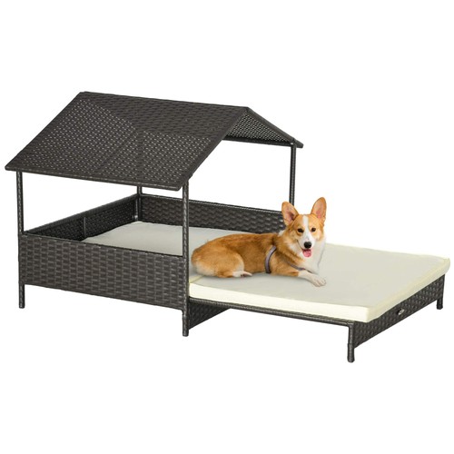 Pawhut extendable elevated dog - extendable,