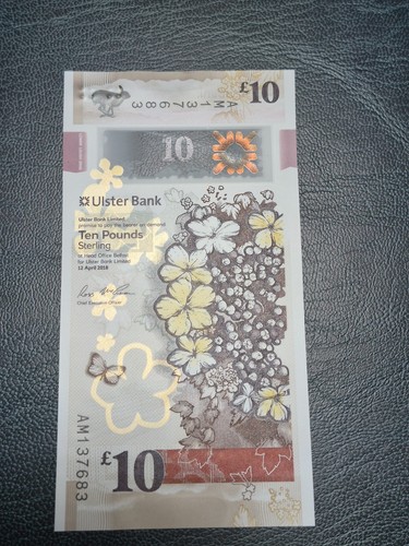 Ten pound note ulster - ten,