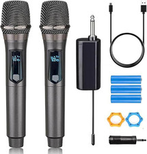 Microphone wireless dual - microphone, wireless,