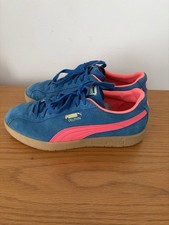 PUMA Delphin Blue Pink Suede