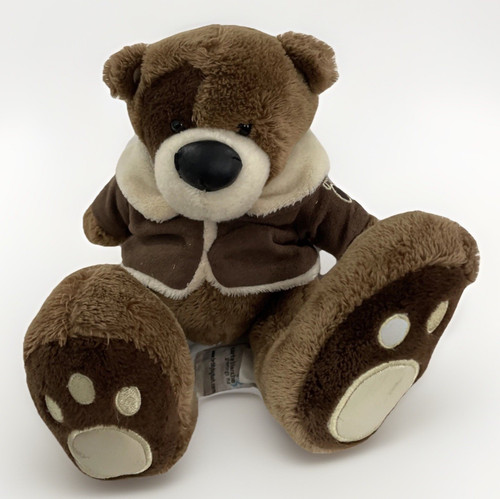 Teddy bigfoot brown bear - bear, plush