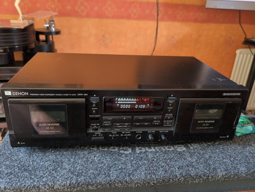 Denon drw 580 double - double, cassette