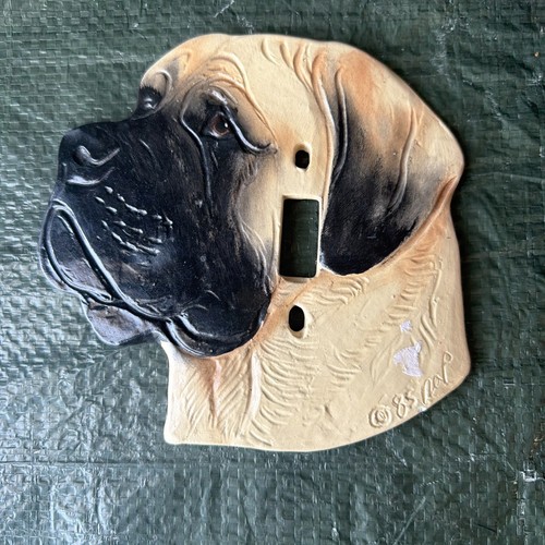 Vintage english mastiff - mastiff, dog