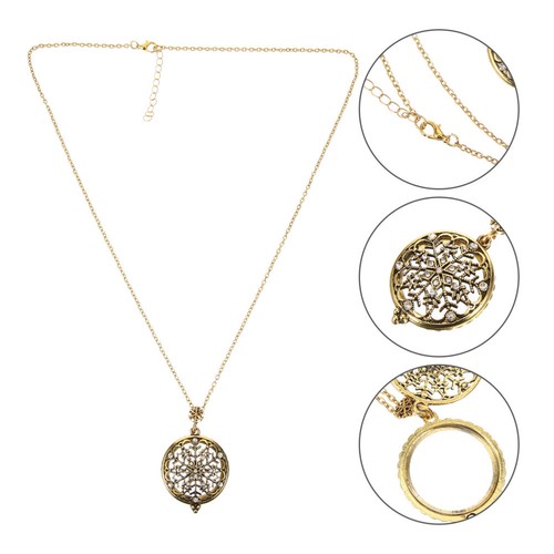 Magnifier necklace magnifying - necklace,