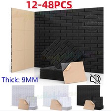 48X Soundproof Wall Panels