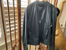 DIESEL MENS LEATHER JACKET