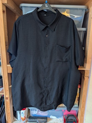 Black short sleeve shirt 3xl