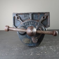 Vintage Record No 52 Quick Release Vice - Carpentry Woodwork Vise