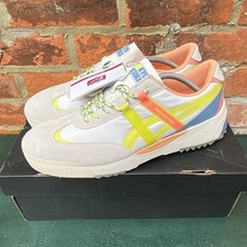 Onitsuka Tiger Delegation Ex Trainers Men’s UK 11 Cream / Sour Yuzu 1183A604 