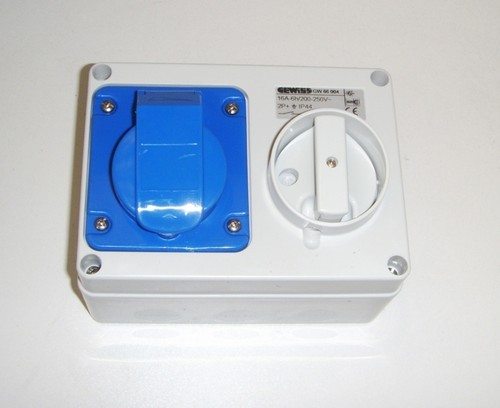 Gewiss 32a 240v blue - gewiss,