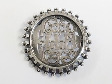 ANTIQUE STERLING SILVER ELLEN