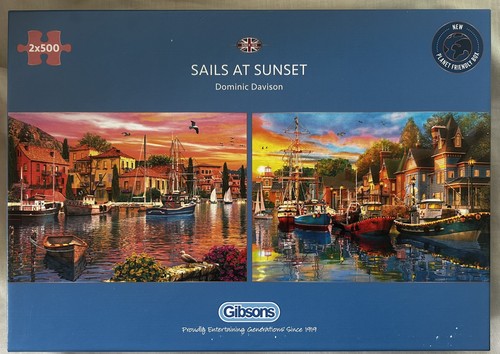 Gibsons sails sunset set of - gibsons,